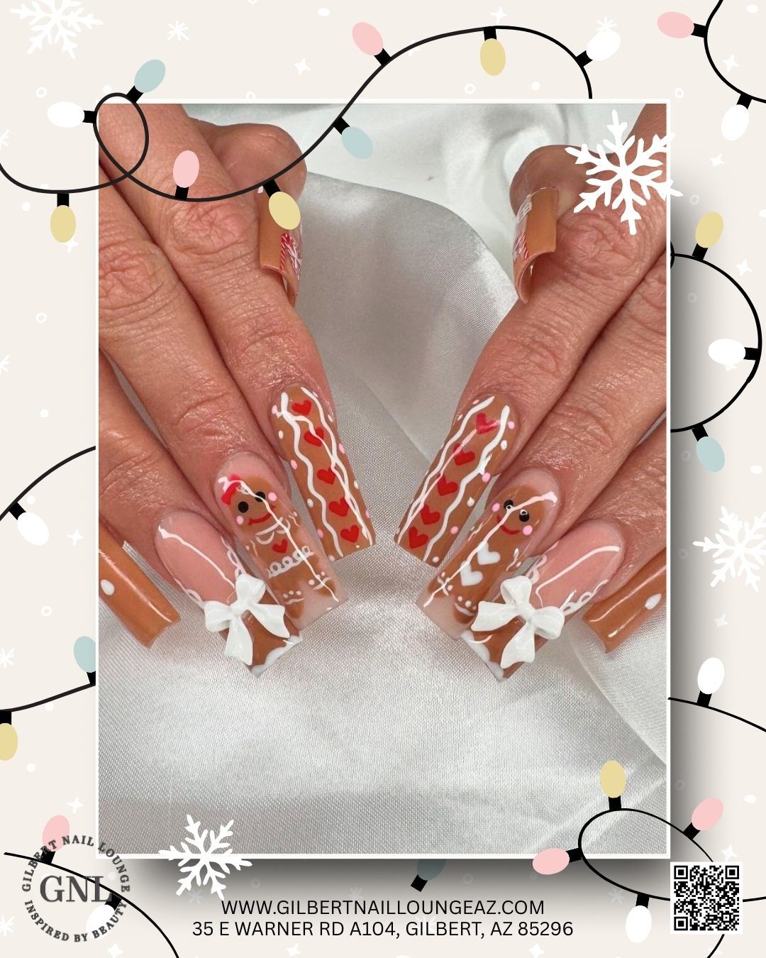 Christmas Nails at Gilbert Nail Lounge